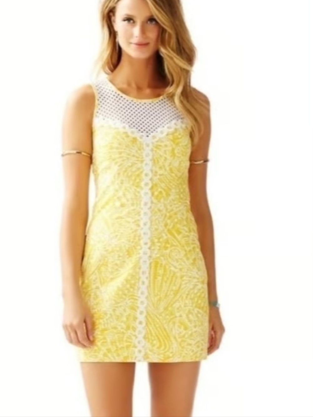 Lilly Pulitzer Yellow Dress Size 10